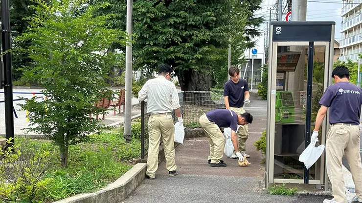 清掃活動の様子（2）