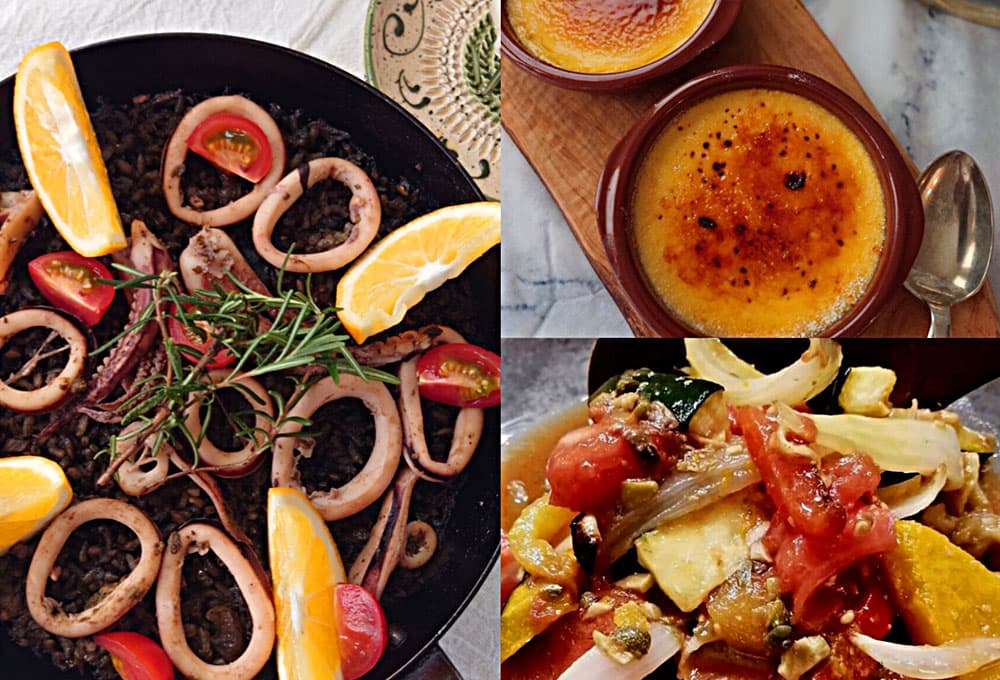 夏の食材でスペイン料理を楽しむ