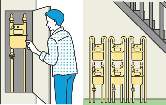 マンション・アパートの場合